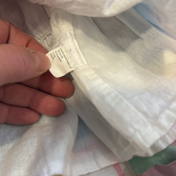 Tommy Bahama Pastel Checked 3 Piece Formal Dress, Bloomer and Hat Set 24 months - Picture 9 of 11